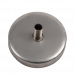 The funnel for the tee is stainless, diameter 110 mm, thickness 0.5 mm