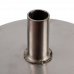The funnel for the tee is stainless, diameter 110 mm, thickness 0.5 mm