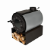 DS Classic heating stove with cooking surface + casing silver